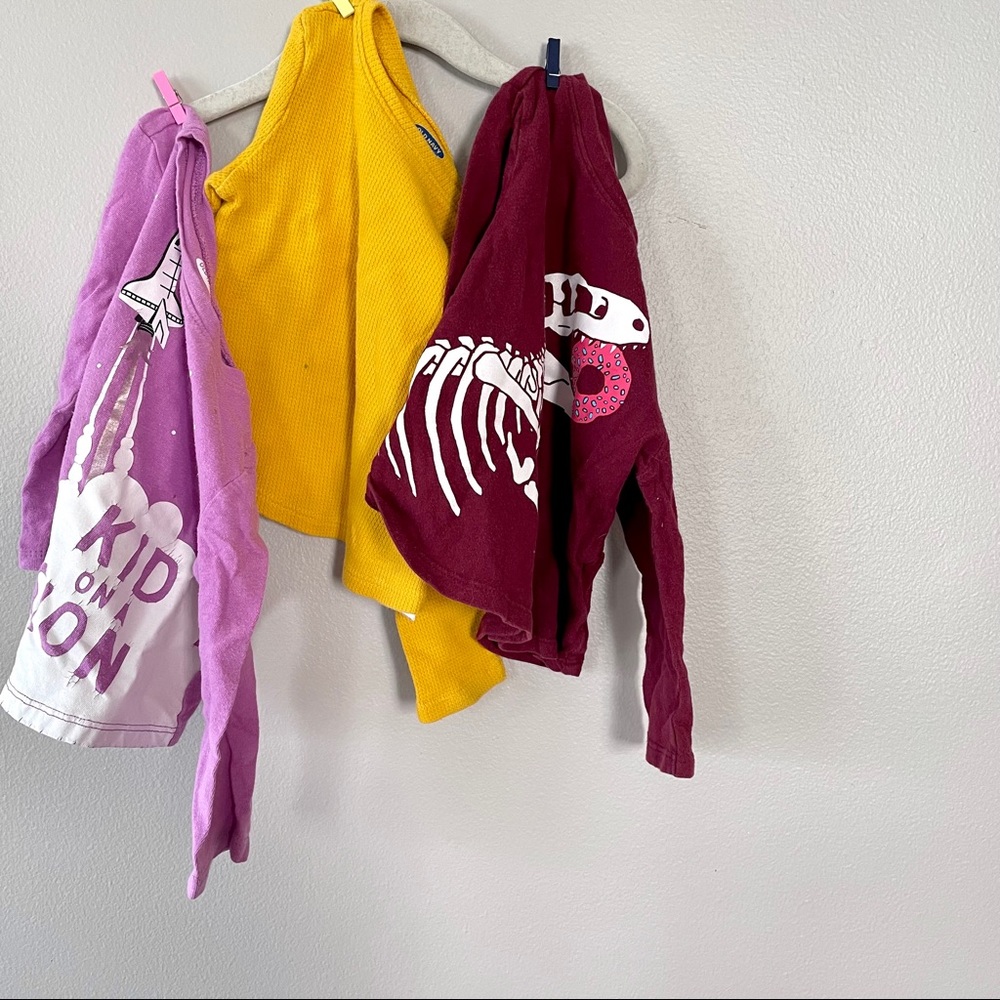 Bundle of 3 long sleeve Old Navy Shirts.